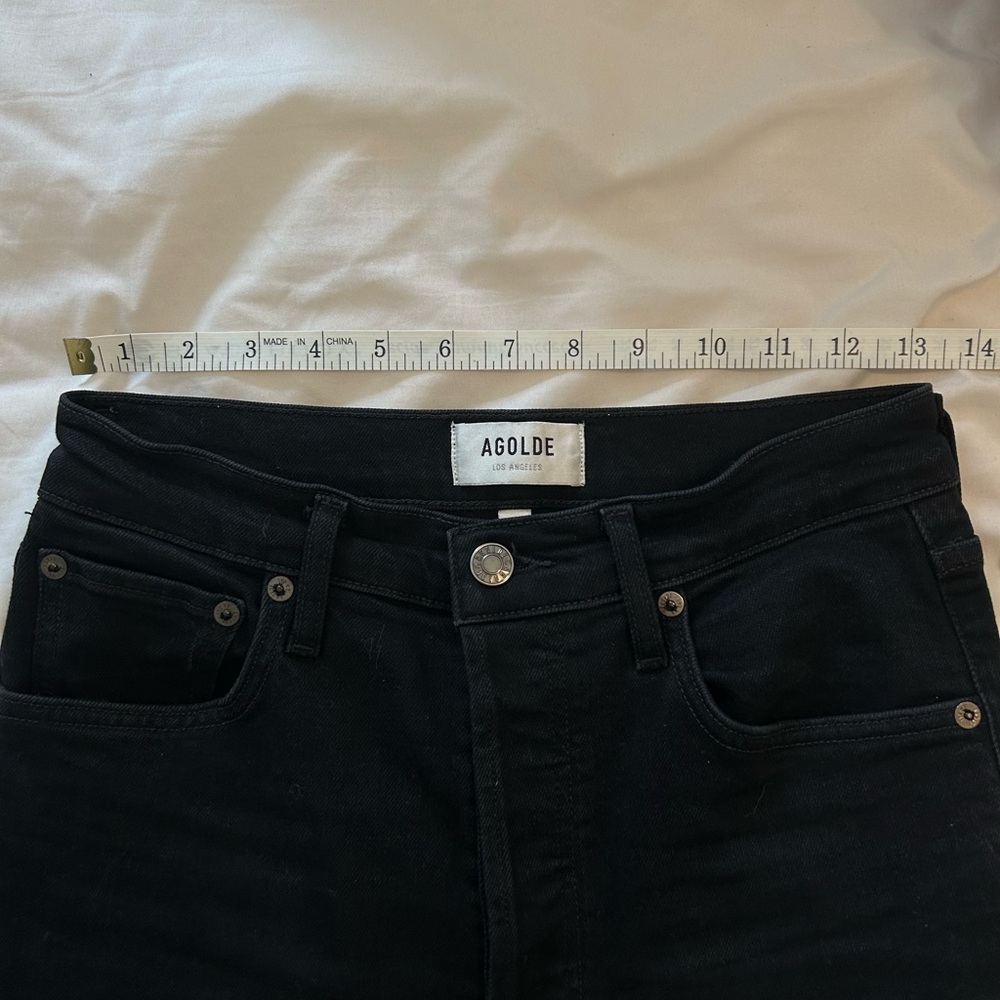 Agolde Riley Crop Jeans - Picture 3 of 5